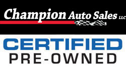 Champion Used Auto Sales LLC certified pre-owned